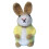 (1pcs, Yellow) Wool Felt Rabbit With Balloons Easter Decorations Hanging Bunny- C4P2 1