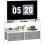 TV Stand Cabinet with 2 Foldable Drawers - White 1