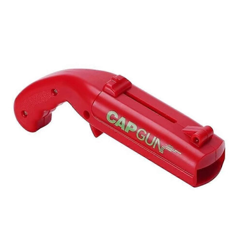 (1pcs, red) Authentic Viral Cap Launching Bottle Opener, Multi-Function Beer Opener