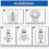 6PCS Coffee Machine Filter for Sage 990,BES008 Water Filter 4