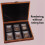 Coin Slab Storage Box Solid Wooden Display Case fit 6 Certified PCGS NGC Holders js 2