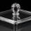 Storage Box Acrylic Square Canister for Storage Use-YXY 4