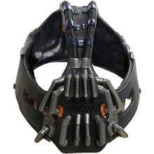 Máscara Nueva Edición El Caballero Oscuro: La Leyenda Renace Accesorios de Disfraz 1 pieza - negro - YXY