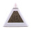 Digital Led Alarm Clock 7 Colors Changing Night Light Time Temperature Display Pyramid Shape Desk Clock New 3