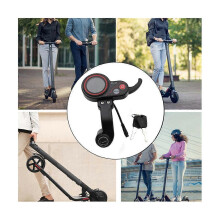 Medidor de kilometraje ZQ-100 con velocidad ajustable mediante llave para patinete eléctrico, pantalla de 6 pines para scoote