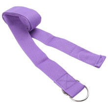 Accessoires de Yoga Taille Reglable de Fitness de Jambe , Sangle d'entrainement de stretch de la longueur de 180 CM avec anneau-D ,ceinture en Coton