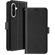 Étui Portefeuille pour Galaxy A37 avec Dragonne et Fonction Stand Mayaxess Noir