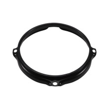 Jante de Tambour en Alliage 6 Pouces 4 Trous Jante de Tambour Cerceau de Tambour pour Pièces D'Instruments de Percussion de Caisse Claire de 6 Pouces