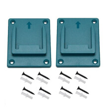 Support de Support D'Outil éLectrique à Montage Mural pour / 18 V Batterie au Lithium Machine Rack de Stockage Slots Stand 20PC