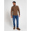 JACK PYKE Jack Pyke Ashcombe 100% Lambswool Crew Neck Knitted Jumper Pullover Barley Small 13