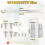 W10426979 24" Dishwasher Mounting Bracket Kit for , ,  - Granite & Quartz 7