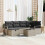 VidaXL vidaXL Sofa Set 7 Stk. 6-Sitzanzahl Hellgrau Poly-Rattan 1