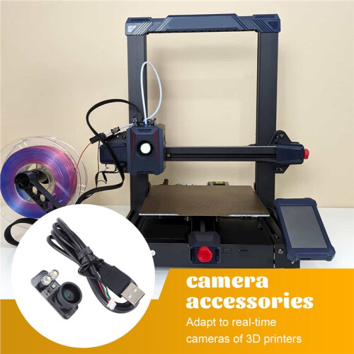For  Kobra 3 Camera Accessory for Kobra 2/Kobra 2 Pro// Kobra 2 Max 3D Printer Live View Camera 2
