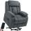 Homcom Sillón Elevador Gris 92 x 94 x 105 cm 1