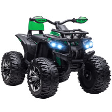 Quad Eléctrico Infantil Verde 100 x 65 x 73 cm