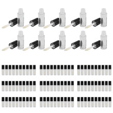 100PCS 1.2ML Empty Clear Lip Gloss Tube Refillable Lip Balm Bottles for DIY Makeup Containers