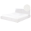 Beliani Bed Boucle VINAY 180 x 200 cm (EU Super King) White 1