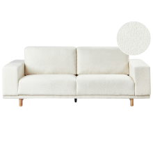 Sofa 3 Seater NIVALA Boucle Off-White