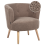 Beliani Armchair ODENZEN Boucle Brown 1