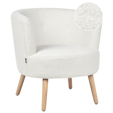 Armchair ODENZEN Boucle White