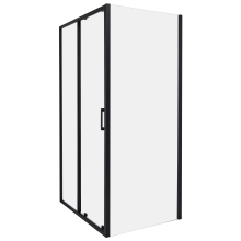 Shower Enclosure YORO 800 x 1000 x 1850 mm Black