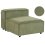 Beliani 1-Seat Section ARDAL Corduroy Green 1