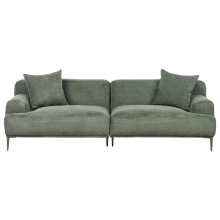 Sofa 3 Seater MATILA Fabric Green