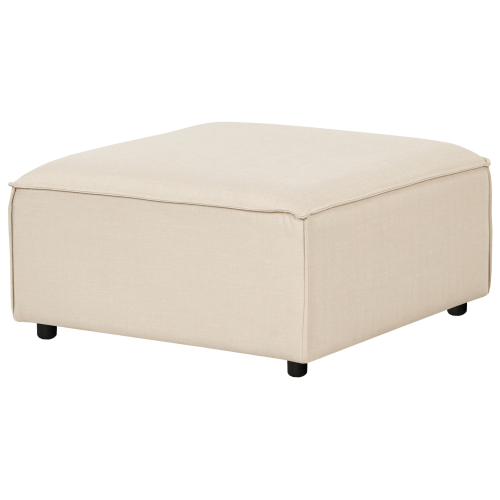 Beliani Ottoman ARDAL Fabric Beige