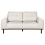 Beliani Sofa 2 Seater LAURILA Fabric Light Beige 1