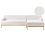 Beliani Corner Sofa 3 Seater SOSJO Boucle Off-White Left Hand 1
