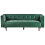 Beliani Sofa 3 Seater BYSKE Fabric Green 1