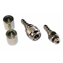 Inflator hose coupling set