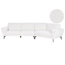 Sofa 3 Seater KANSSELI Boucle White