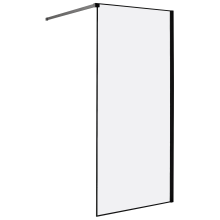 Shower Screen WASPAM 900 x 1900 mm Black