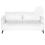 Beliani Sofa 3 Seater HOBRO Boucle White 1