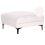Beliani Ottoman ALNES Boucle White 1