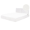Beliani Bed Boucle VINAY 160 x 200 cm (EU King Size) White 1