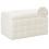 Beliani Storage Ottoman MICHIGAN Boucle White 1