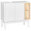 Beliani Vanity Unit NUBES 80 cm White 1