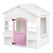 Garden Playhouse NIKAIA Fir Wood White