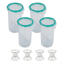 Touch Paint Container Touchup Cups Paint Storage Cups with Lids Paint Storage Containers Airtight Paint Container 4Pc
