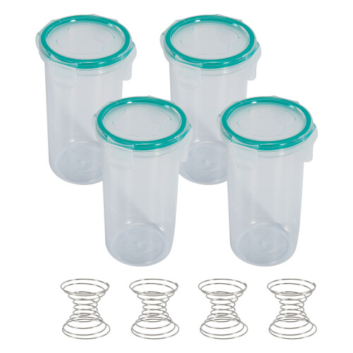 Touch  Paint Container Touchup Cups Paint Storage Cups with Lids Paint Storage Containers Airtight Paint Container 4Pc