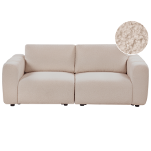 Modular Sofa 2 Seater KIVVIK Boucle Beige