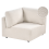 Beliani Corner Seat KIVVIK Boucle Off-White 1