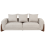 Beliani Sofa 3 Seater VINLIDEN Taupe 1