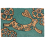 Beliani Doormat CLARK Teal 40 x 60 cm Rabbit Coir 1