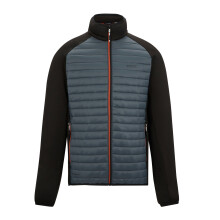 (3XL, Storm Grey/Black) Regatta Mens Clumber Hybrid Jacket