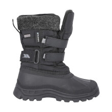 (10 Child UK, Black) Trespass Childrens Boys Strachan II Waterproof Touch Fastening Snow Boots