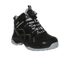 (6 UK, Black/Light Steel) Regatta Childrens/Kids Vendeavour Walking Boots