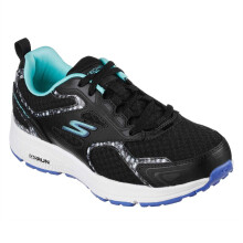 (2 UK, Black/Mint) Skechers Womens/Ladies Logo Low Cut Running Shoes